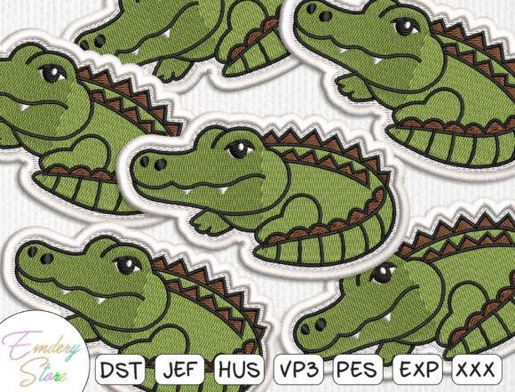 Alligator Patch Embroidery Design Review