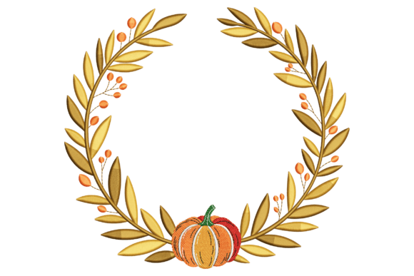 Autumn Pumpkin Wreath: A Seasonal Embroidery Review