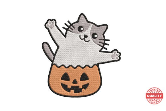 Cat in Pumpkin Bucket: A Merch Design Review