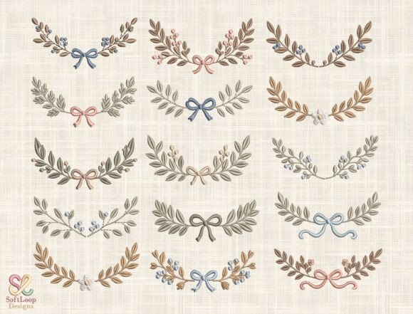 Custom Floral Wreath Embroidery Bundle Review