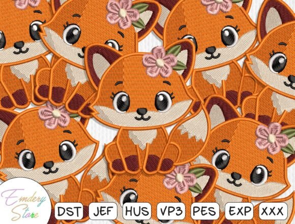 Cute Fox Embroidery Patch Design Review