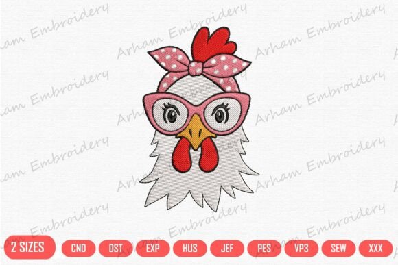 Cute Hen with Pink Glasses: A Business Merch Review