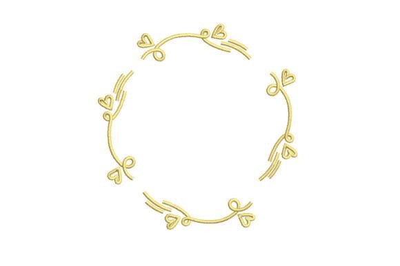 Elegant Golden Heart Swirl Frame Review
