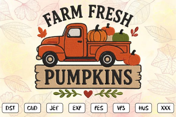 Farm Fresh Pumpkins Embroidery: A Designer Review