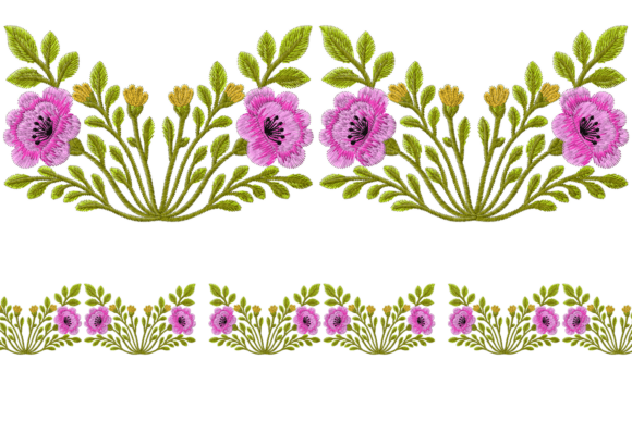 Floral Embroidery Borders Motifs: A Seasonal Review