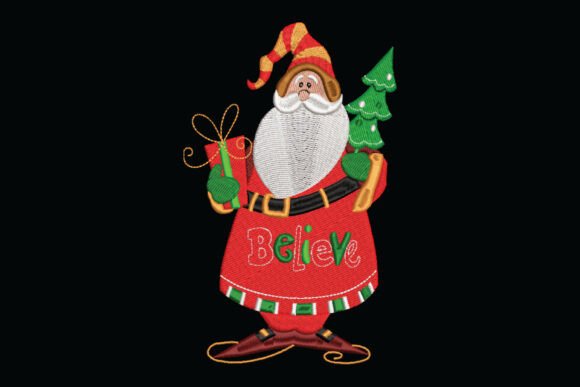 Funny Santa Claus: A Holiday Embroidery Review