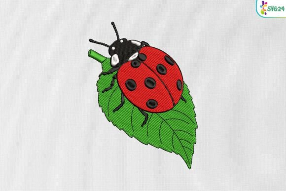 Ladybug on Leaf: A Seasonal Embroidery Review