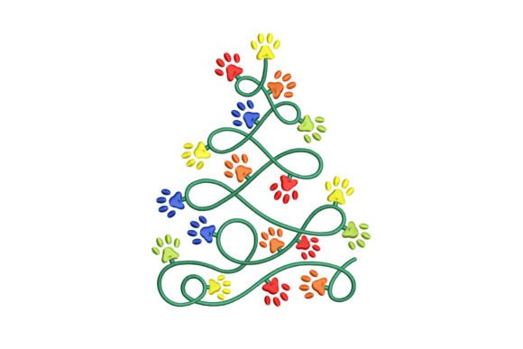 Paw Christmas Tree: An Embroidery Seller’s Review