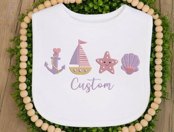 Personalized Coastal Embroidery Design Review