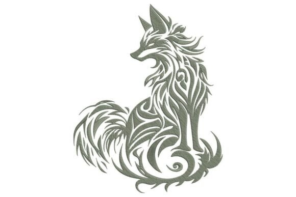 Tribal Fox in Sage Green: Etsy Seller Review
