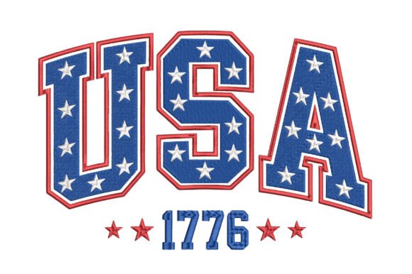 USA 1776 Embroidery Design: A Boutique Review
